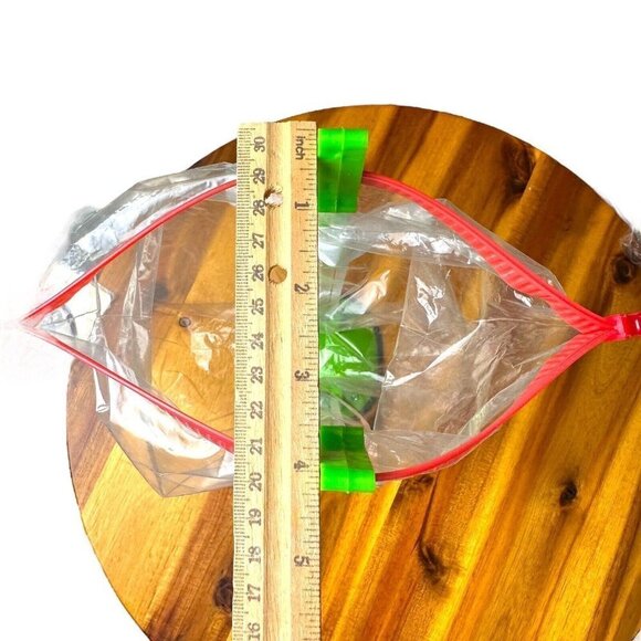 2Pck Baggy Holders Stand For Food Prep Plastic Ziplock Bags Hand Free Rack Clips - Picture 14 of 14
